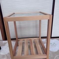 サイドテーブル ナチュラルの画像