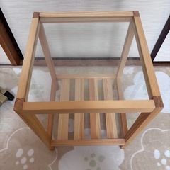 サイドテーブル ナチュラルの画像