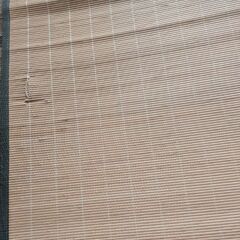 竹ラグ　若干難あり140✕200 中古　1.8畳　ワンコインの画像