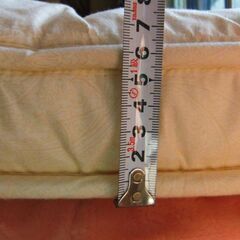 バレンチノの敷パット　軽量羊毛入り４層マチ付敷布団の画像