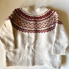 ユニクロベビーセーターの画像