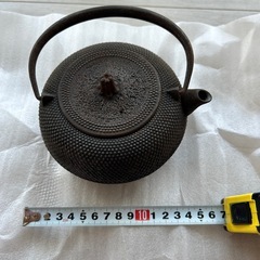 南部鉄器急須の画像