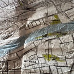 フランクフルト地図　装飾品の画像