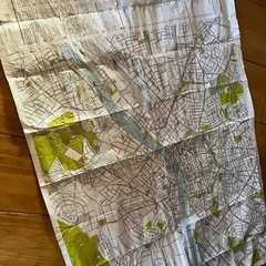 フランクフルト地図　装飾品の画像