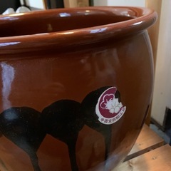 蓋つきかめ　漬物や梅干しにの画像