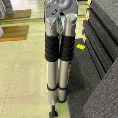 【ドリーム川西店御来店限定】☆ジモティー見たよ♪割引☆伸縮式脚立／クリーニング済み【99560000038082】の画像