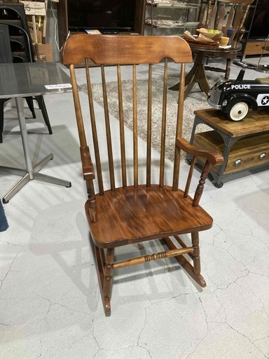 飛騨家具 ロッキングチェア ヴィンテージ アンティーク I4☆飛騨の家具☆ロッキングチェア W56cm 木製 ウィンザー 飛騨製品