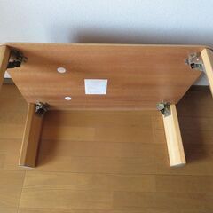木製　座卓テーブルの画像