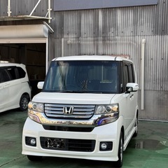 n-box カスタム 2年車検 35万円の画像