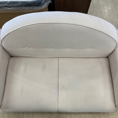 2人掛けソファー　座面シミあり　の画像