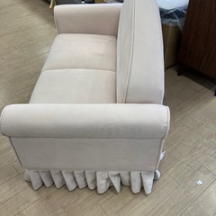 2人掛けソファー　座面シミあり　の画像