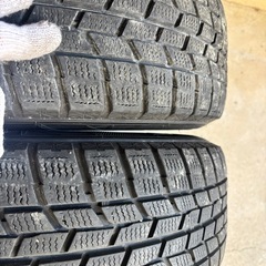 値下げしました。中古スタッドレスタイヤ＆アルミ4本セット　&トヨタ　エスクァイア純正アルミ　の画像