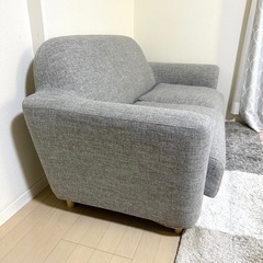 Francfranc ヌボラソファ（グレー）お譲りします／人気モデルの画像