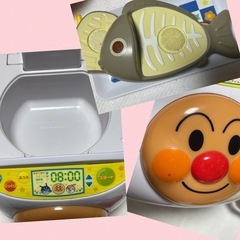 【ダメージ多い】アンパンマン炊飯器おもちゃの画像