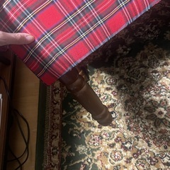 salut! 【Tartan check】チェックロングスツールの画像