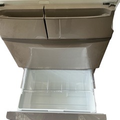 日立ノンフロン冷凍冷蔵庫　美品　冷蔵庫　505L　R-F51MG (T) 簡易クリーニング済の画像