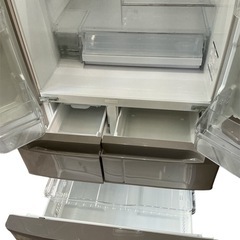 日立ノンフロン冷凍冷蔵庫　美品　冷蔵庫　505L　R-F51MG (T) 簡易クリーニング済の画像