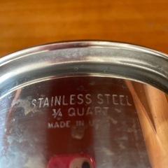 【H様お取引決定】ステンレスボール　２個セットの画像