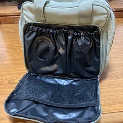 ワークマン　高撥水マザーズ圧縮ショルダーバッグ　カーキの画像