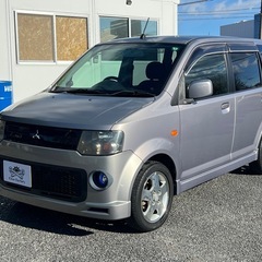 ★支払い総額 12.8万★三菱 ekスポーツ 4WD/ターボ！車検令和8年10月！下取り、配送可能！の画像