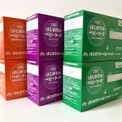 【最終値下げ】①はじめてのベビーフード 森永乳業 離乳食 生後5ヶ月から 3種類 36個の画像