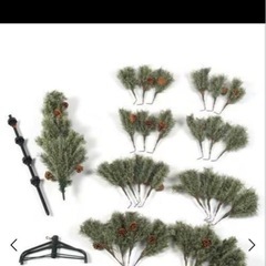 スタディオクリップ　クリスマスツリー150cmの画像