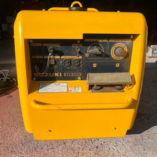 スズキ溶接発電機　SVW-150S
