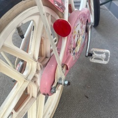 プリンセス子供自転車【パンクあり】の画像