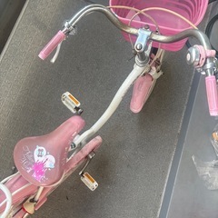プリンセス子供自転車【パンクあり】の画像
