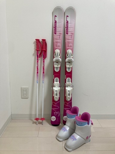 ジュニアスキー3点セット (蒼@プロフ必読) 札幌のキッズ用品《その他