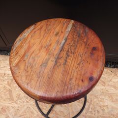 昭和 レトロ 椅子 いす イス チェア スツール 丸椅子の画像