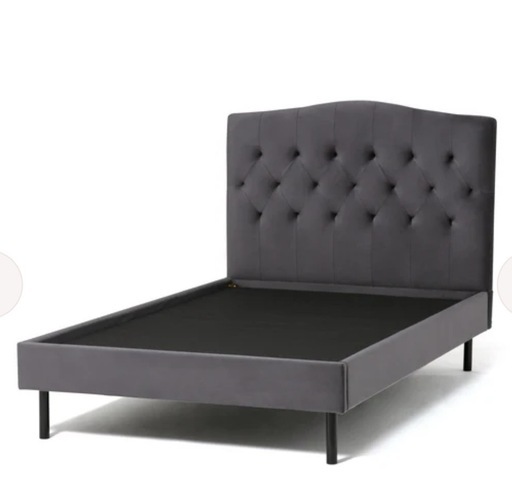 フランフラン　セミダブルベッド（マットレス付き）