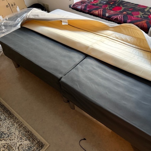 セミシングル脚付マットレス (ddd) 八幡山のベッド《シングルベッド