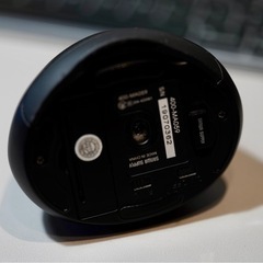 ワイヤレスエルゴノミクススティックマウス(サンワサプライ)の画像