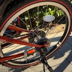 22インチ、ブリヂストンマウンテンバイクの画像