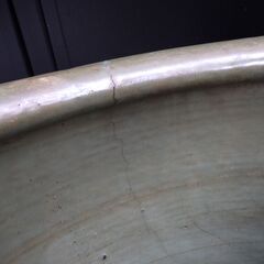 中国陶器 唐物 雲龍 カメ ツボ 壺 特大 金魚鉢 鉢 睡蓮鉢 容器 詳細不明の画像