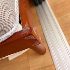 セミダブルベットフレーム＋マットレス すのこの画像