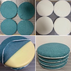 4枚セット　チェアパッド（座布団）の画像