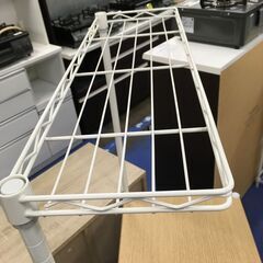 ★リユースのサカイ横浜南店★YM1667  レンジ台 ブラウン/ホワイト W60×D39×H152 クリーニング済みの画像