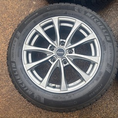 205/60R16スタッドレスタイヤ アルミ付き4本セット 冬用の画像