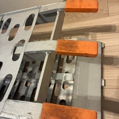 [美品] アルミラダーレール トランポ バイク スロープの画像