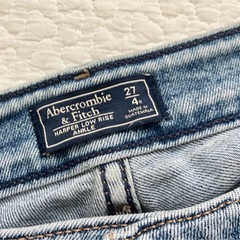 Abercrombie&Fitch アバクロ ジーンズ アンクルジーンズ　27の画像