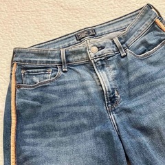 Abercrombie&Fitch アバクロ ジーンズ アンクルジーンズ　27の画像