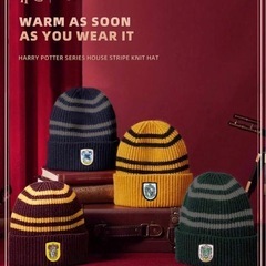 【新品】ハリーポッター ニット帽（ハッフルパフ）の画像