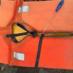 船　船舶用　ライフジャケット　２枚の画像