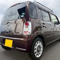 H27年式☆月々9千円〜分割可‼️☆人気☆ミラココア プラスX ☆車検2年付き！【名義変更代込み】Bluetoothナビ付き☆走行中DVD見れます☆圧迫感無くおしゃれな内装☆ドライブレコーダー付き☆そのまま乗って帰れます‼️の画像