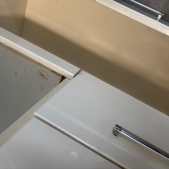 ニトリ　キッチンボード　食器棚の画像