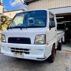 【サンバートラック 5MT エアコン】大阪の画像