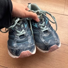 21cm bio fitter シューズ　ヒモ履　運動靴の画像