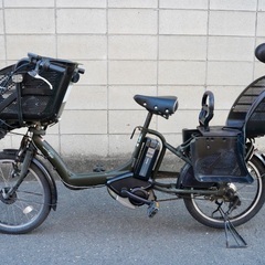 {受付中}🔴⭐️超特価⭐🔴電動自転車 ブリヂストン 20インチ 子供乗せ アシスト 中古 112803の画像